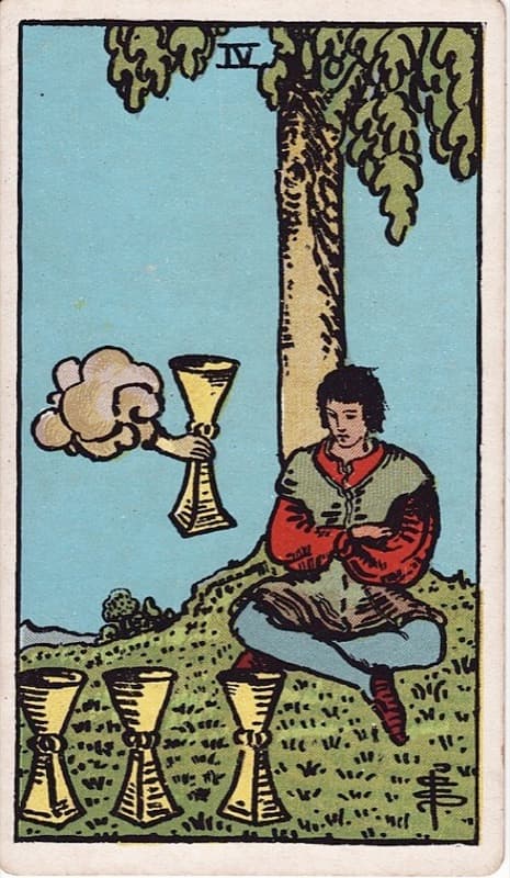 Four of Cups