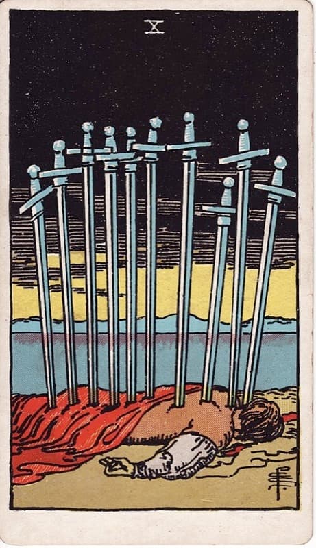 Ten of Swords
