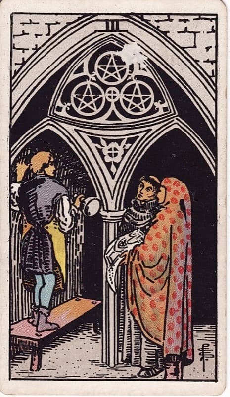 Three of Pentacles